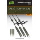 Готов хеликоптер монтаж Fox Edges Naturals Submerge Heli Rig Leaders, 30 lb