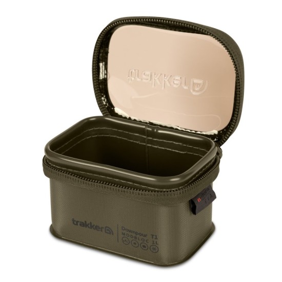 Trakker Downpour T1 Modbloc XS (1L) Green – EVA кутия за риболовни аксесоари