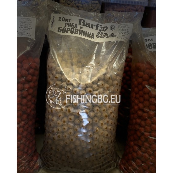 Протеинови топчета за подхранване Риба и Боровинка/Fish & Blackberry 10кг.