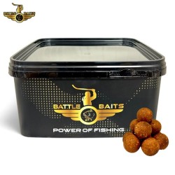 Бавни протеинови топчета за захранване BATTLE BAITS Fish 3kg