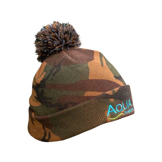 Зимна Шапка Aqua Camo Bobble Hat