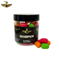 Дъмбели BATTLE BAITS Dumbell Wafters Scopex 14mm