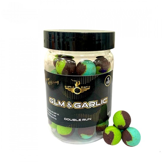 Критично балансирани топчета BATTLE BAITS Double Run GLM & Garlic