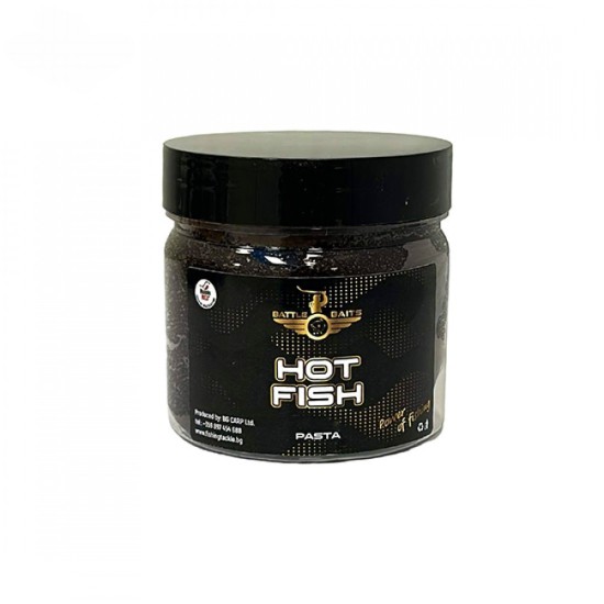 Разтворима паста BATTLE BAITS Hot Fish