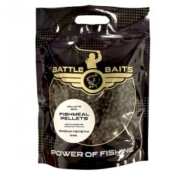 Рибни пелети BATTLE BAITS Fishmeal Pellets 8mm 3kg