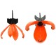 Spyder Spod Medium Orange and Black